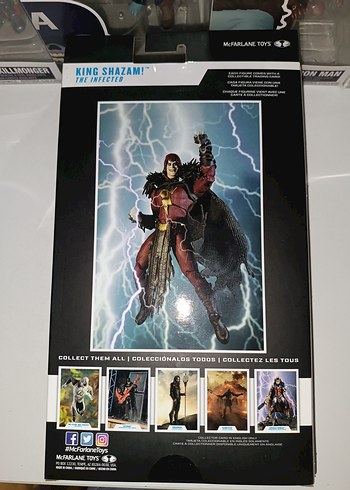  DC Multiverse Kral Shazam Aksiyon Figürü
