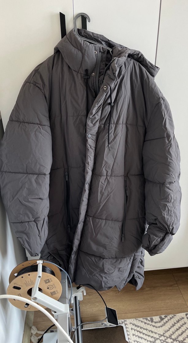 Gri Zara Erkek Street Wear Rozeti - Görsel 2