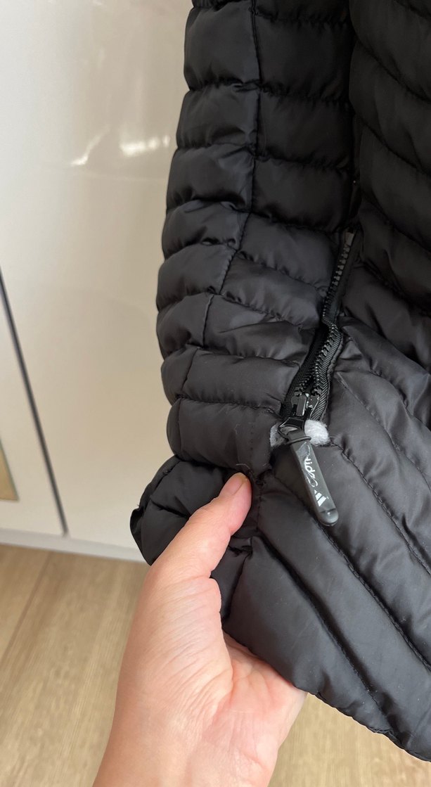 Siyah Fermuarlı Kadın Spor Yelek - Görsel 5