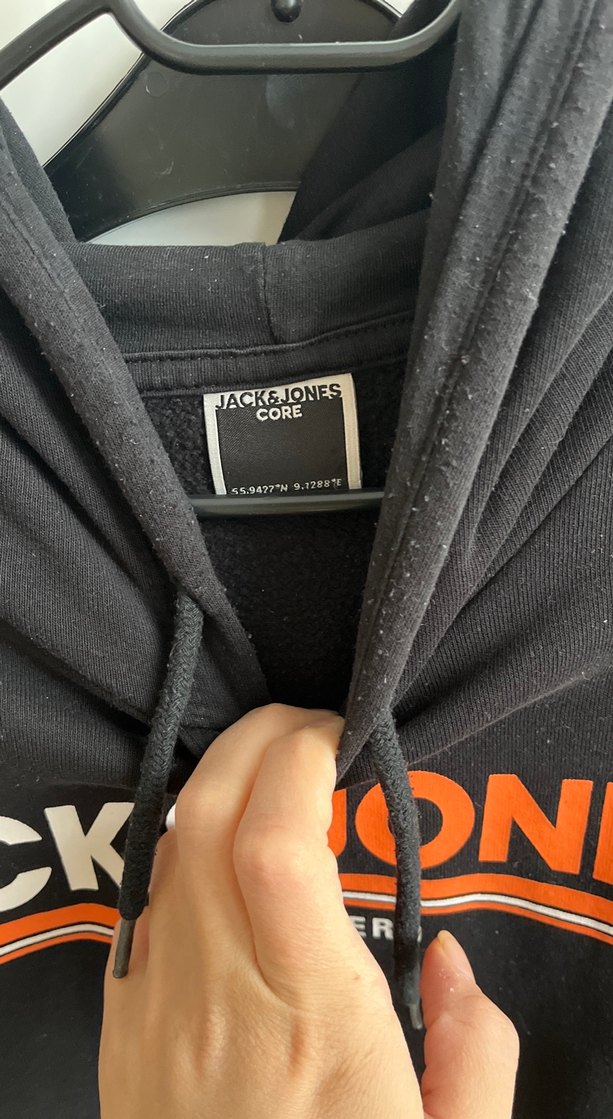 Jack & Jones Siyah Kapüşonlu Sweatshirt - Görsel 2