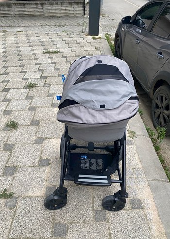 Gri Joie Bebek Arabası - Görsel 3