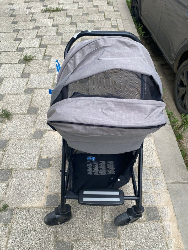 Gri Joie Bebek Arabası - Görsel 4