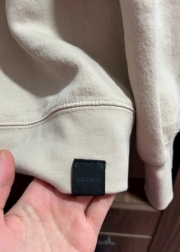 Pull and Bear Bej Kadın Basic Sweatshirt