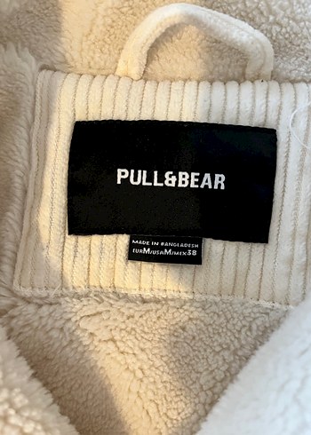 Düğmeli Beyaz Peluş Ceket - Görsel 3