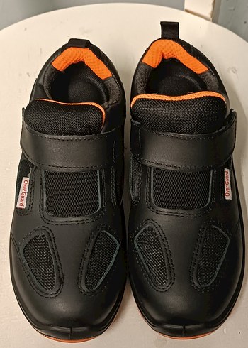 erkek ve bayan Turuncu iş  Ayakkabı - Görsel 4