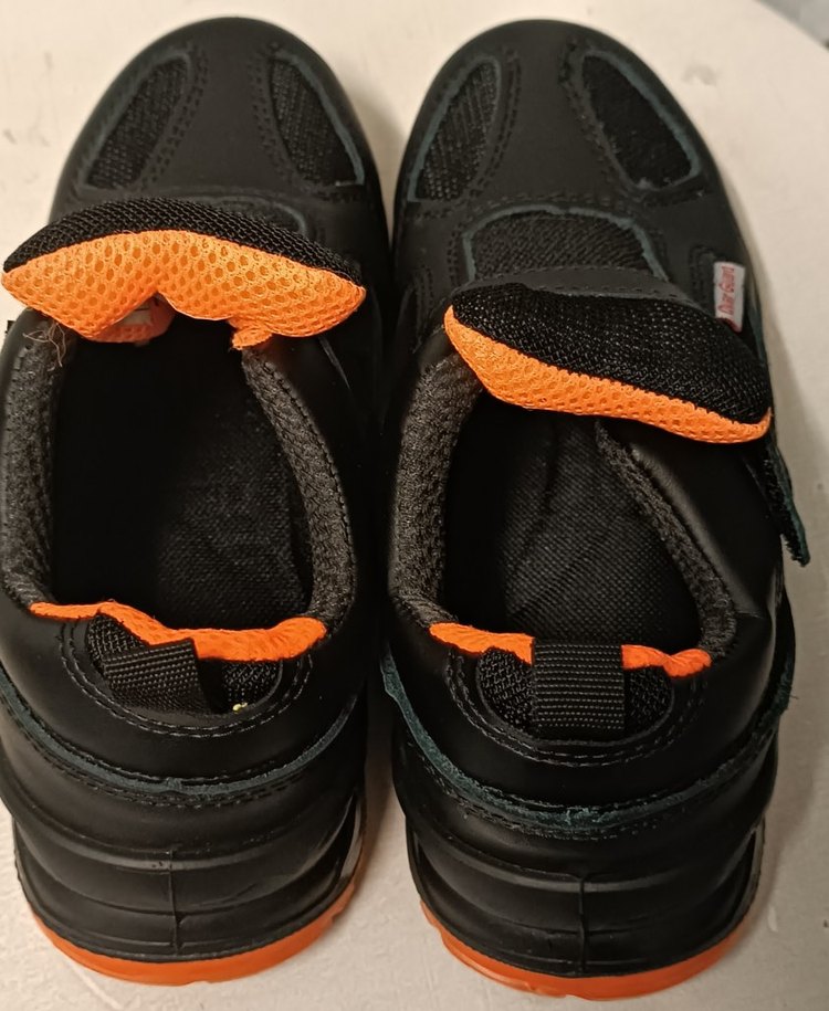 erkek ve bayan Turuncu iş  Ayakkabı - Görsel 3