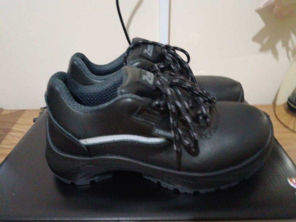 Zimaro Erkek Siyah İş Güvenliği Ayakkabısı 37 numara - Görsel 4