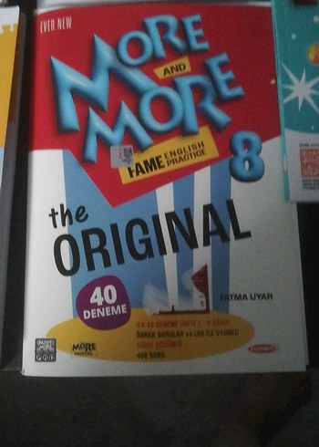  Beden Renk More and More 8 İngilizce Çalışma Kitabı