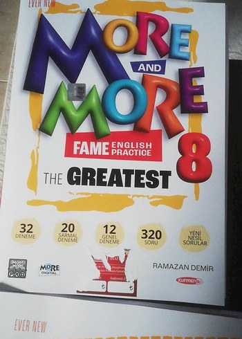 More and More 8 İngilizce Çalışma Kitabı
