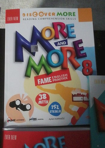  More and More 8 İngilizce Çalışma Kitabı