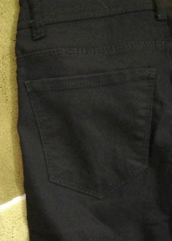 kız çocuk Siyah Regular Fit Kumaş Pantolon - Görsel 7