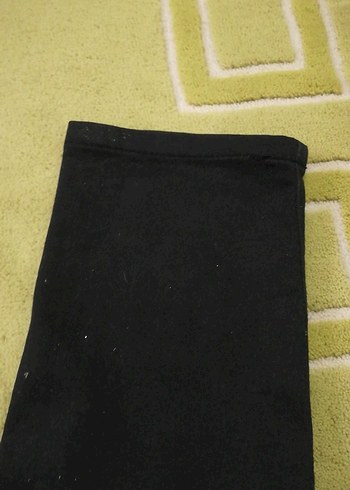 Düğmeli Siyah simli kız çocuk Kot Pantolon - Görsel 3