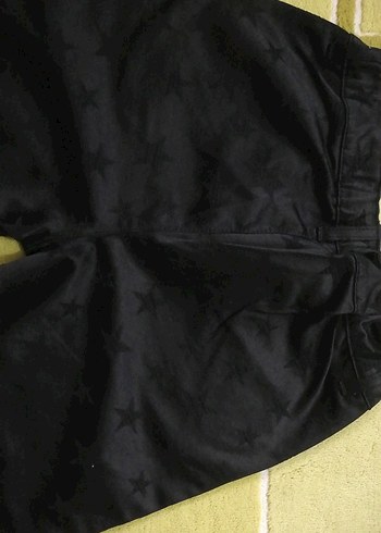 Siyah Kadın Kumaş Pantolon Midi Boy - Görsel 4