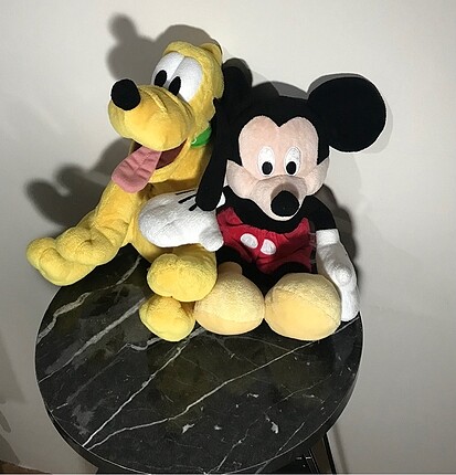 Mickey Mouse ve Pluto Peluş Oyuncak