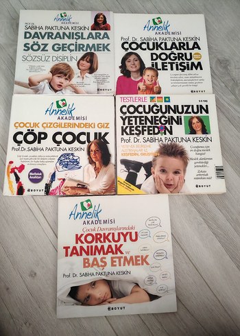 Prof. Dr. Sabiha Paktuna Keskin Çocuk Kitapları Seti /5 adet