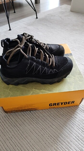 Greyder 38 numara hakiki deri su geçirmez bot