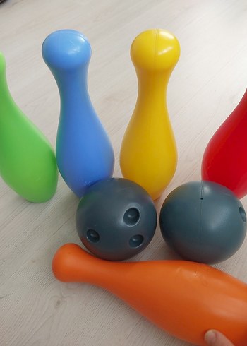 Beden Renk Pilsan Renkli Bowling Oyuncak Seti