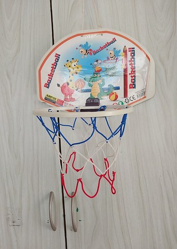 Beden Renk Renkli Mini Basketbol Potası Oyuncağı