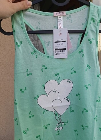 m Beden Suwen bella şort takım pijama