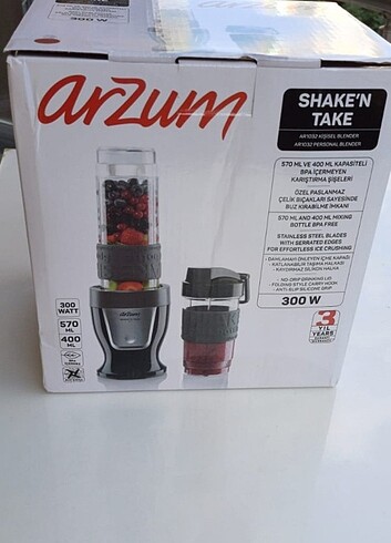 Arzum Shake'n Take smoothie blender 