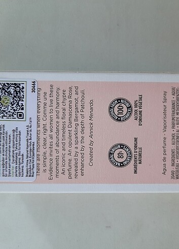 Yves rocher Comme une Evidence 50 ml edp - Görsel 5