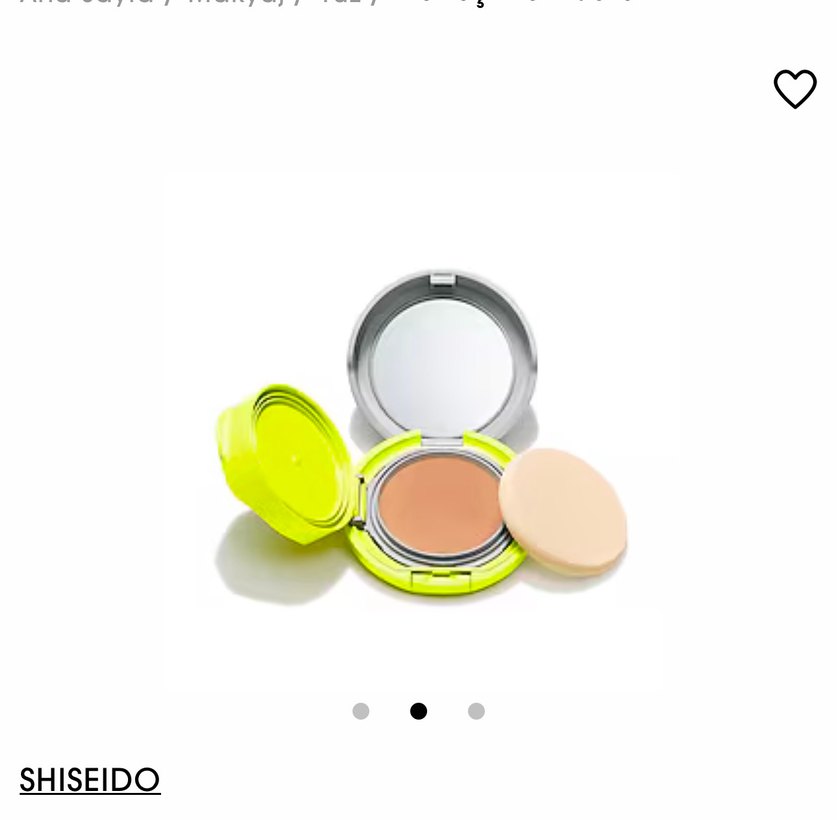 Shiseido Sports BB Compact SPF 50 - BB Krem light rengi - Görsel 2