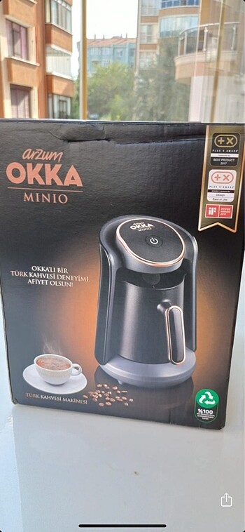 Arzum okka türk kahve makinesi sıfır