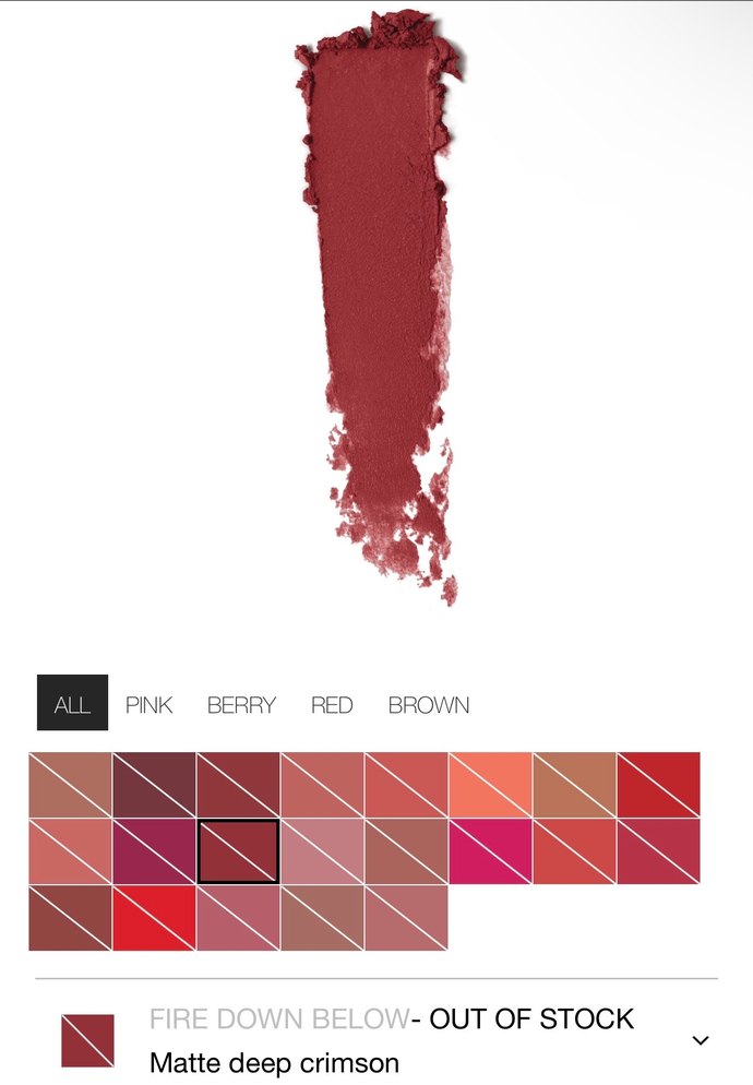 Nars Iconic Lipstick Matte Fire Down Below - Görsel 3