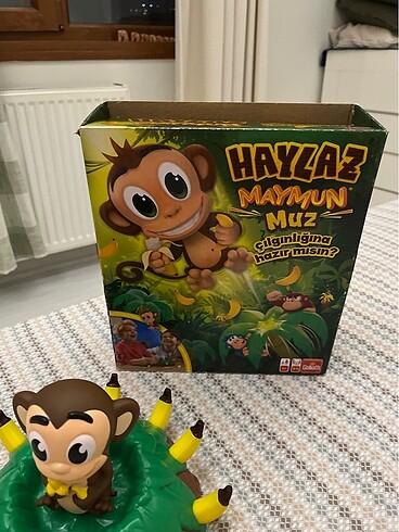 Beden Renk Haylaz Maymun- Kutu oyunu- 4 yaş ve üstü