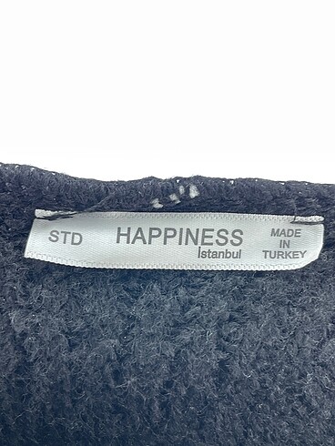 universal Beden siyah Renk Happiness Kazak / Triko %70 İndirimli.