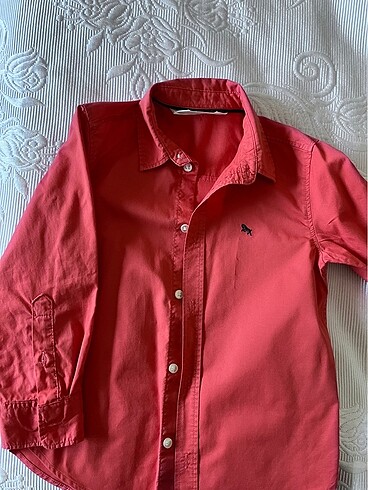 5 Yaş Beden H&M- Nar çiçeği gömlek- 4-5 yaş