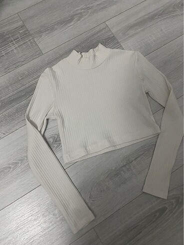 Trendyol Beyaz Crop