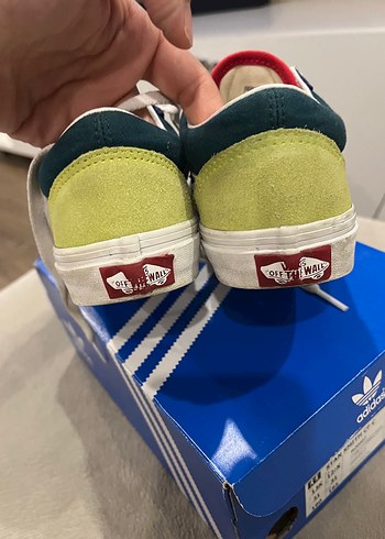 33 Beden mavi Renk Vans renkli 33numara