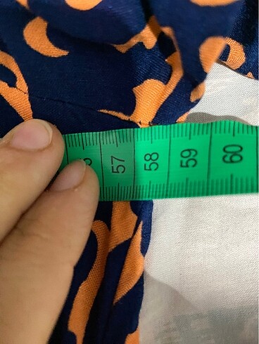 44 Beden turuncu Renk Elbise