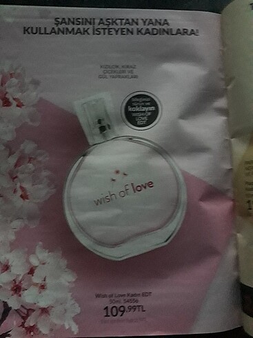 Avon Wishof love parfüm 50ml 