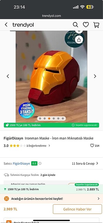 İronman kask maske
