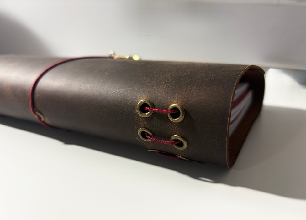 Louis Carmen Journal- Hakiki Deri Defter Kılıfı (Tek Kaldı) - Görsel 5