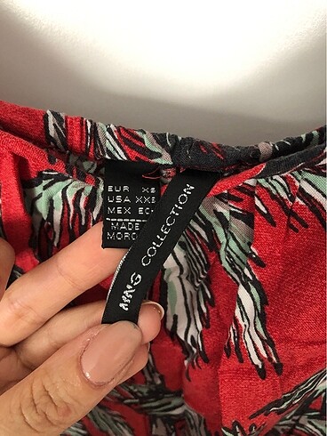 xs Beden çeşitli Renk Mango Tulum