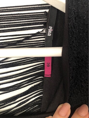 Sırt Kısmı İp Detaylı Elbise - Görsel 4