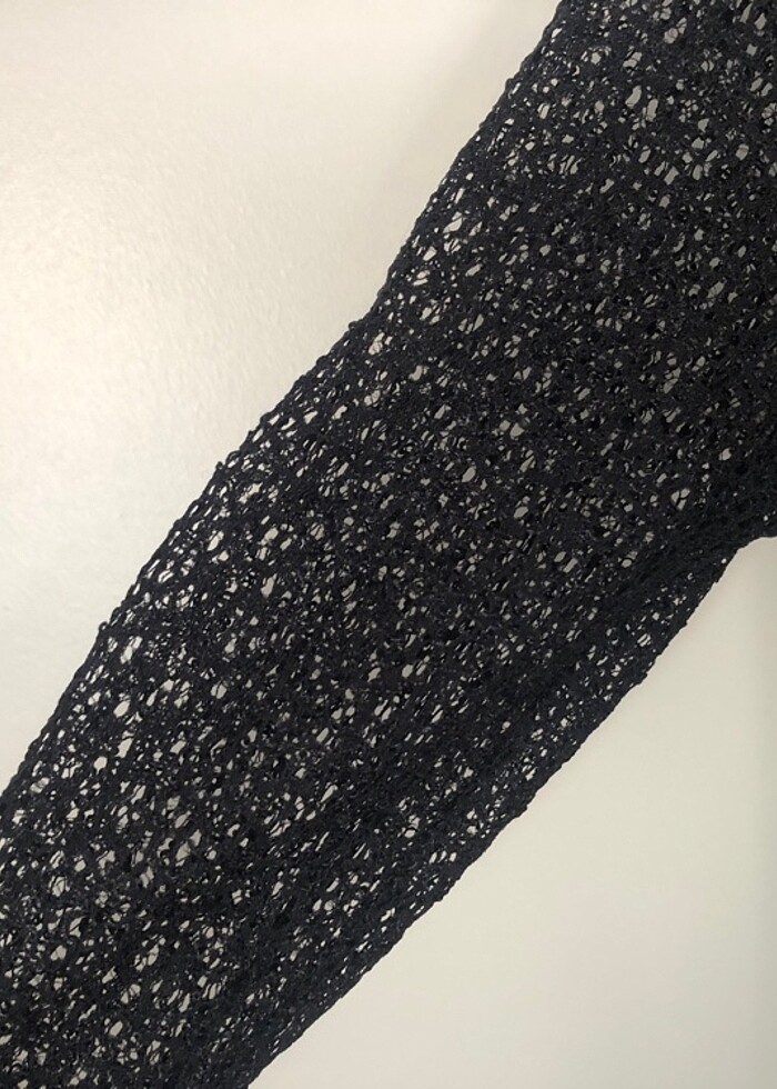 Sırt Kısmı İp Detaylı Elbise - Görsel 2