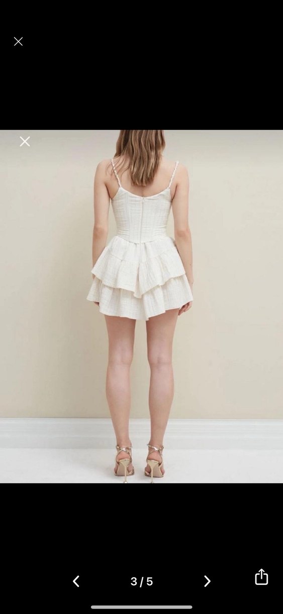 Sagaza Madrid kısa elbise - Görsel 3