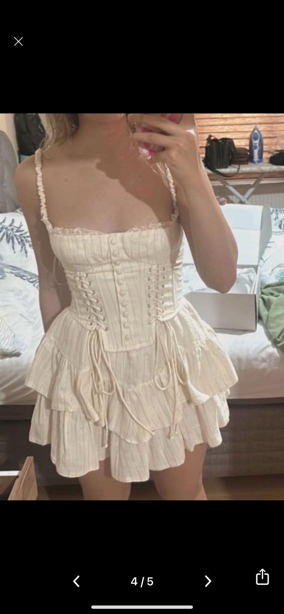 Sagaza Madrid kısa elbise - Görsel 5