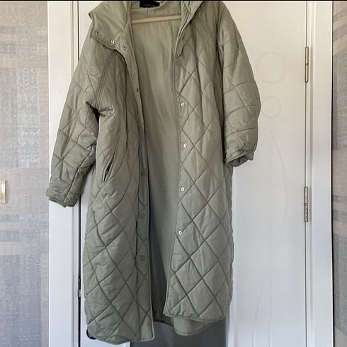 Zara uzun şişme mont