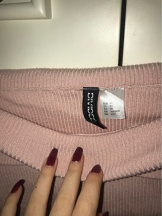 H&M cok tatlis bir üst