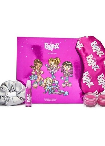 Bratz uyku seti ve lipgloss ( revolution)