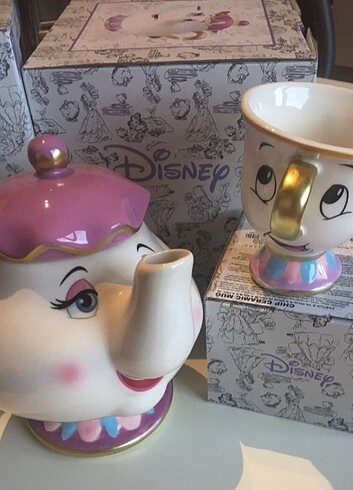Disney çaydanlık kupa