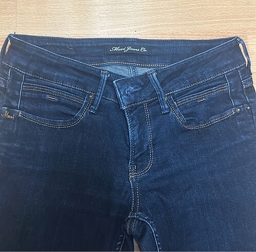 Mavi Jeans Yarım ispanyol paça indigo jean