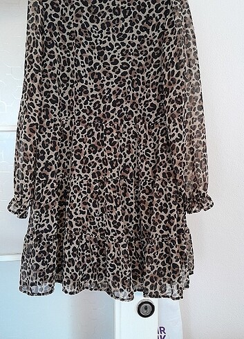 Leopar Desen Elbise & Tunik