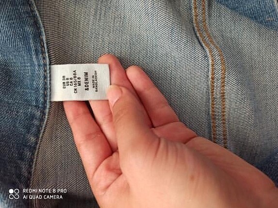 H&M H&M DENİM KOT CEKET