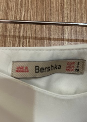 Bershka Beyaz Midi Kumaş Kadın Pantolon